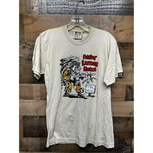 NWT Ed Roth "Iraq" Men's‎ Beige T-Shirt Size Small